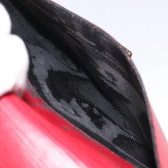 LOUIS VUITTON Epi Jeune Fille MM Shoulder Bag Red M52157 LV Auth 119841 - Picture 11 of 16